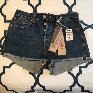 Levi's Wedgie Fit High Rise Shorts